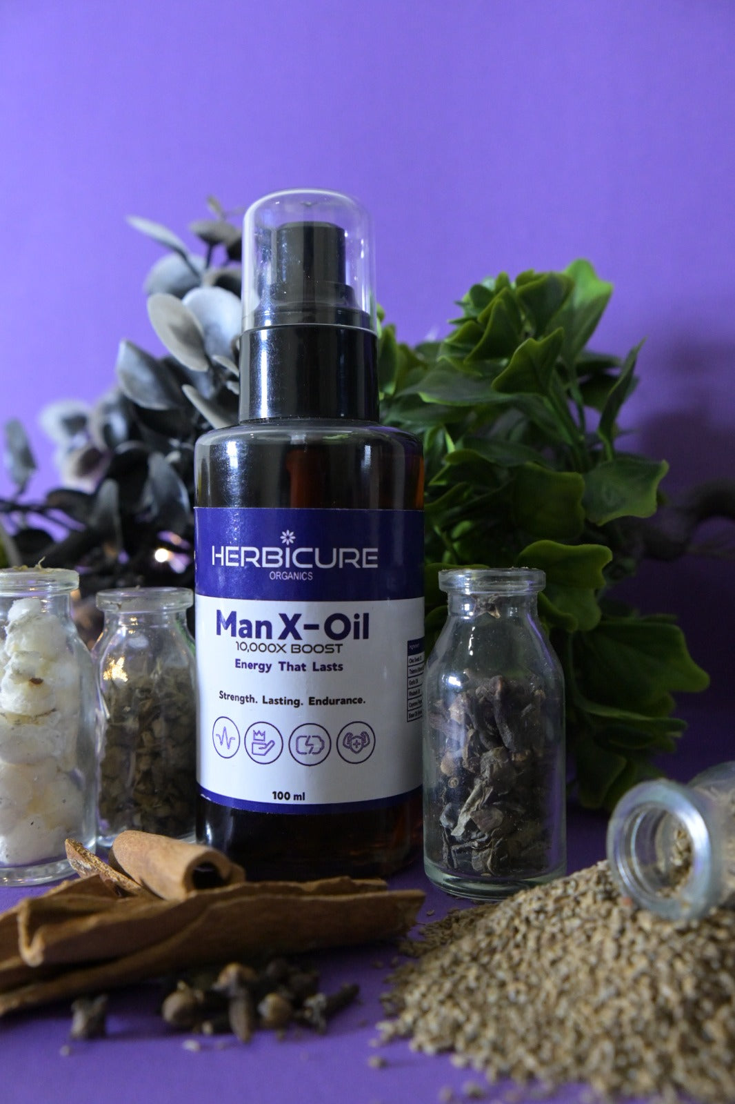 Herbal oil to boost erection and timing 